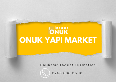 Balıkesir Tadilat Hizmetleri